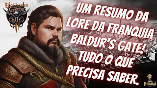 Um 'RESUMO' da LORE de BALDUR'S GATE! Tudo que você precisa saber antes de jogar Baldur's Gate 3.