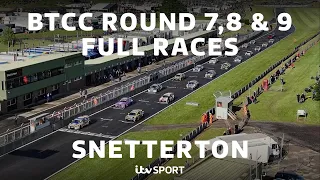 FULL RACES: BTCC Round 7, 8 & 9 from Snetterton 🏁 | ITV Sport