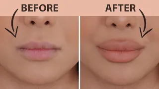 HOW TO MAKE YOUR LIPS LOOK BIGGER USING MAKEUP 2021 | NINA UBHI