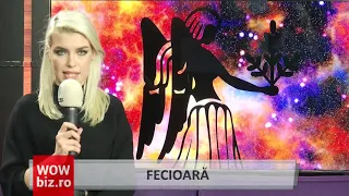 Horoscopul săptămânii 21-27 februarie, realizat de Mariana Cojocaru și prezentat de Ana Lăstun
