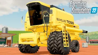 TESTANDO A NOSSA NOVA NEW HOLLAND | Os Guri | Farming Simulator 22 - EP 23