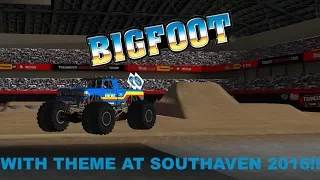 Rigs  of Rods Monster Jam Monster Truck Custom Bigfoot 10 With Theme At Southaven 2016!!