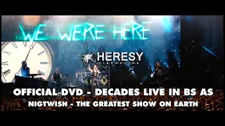 Nightwish - The Greatest Show On Earth - Decades Live in Buenos Aires (DVD) - Heresy Videoclips