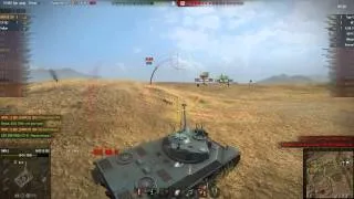 AMX 50 100, Степи, Встречный бой