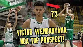 7'3" French Phenom Victor Wembanyama Is A KNOCKDOWN SHOOTER! World’s Top NBA Prospect!?