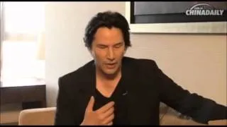 2013 Keanu Reeves, Interview for China Daily