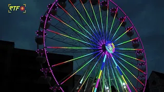 Freifahrt mit dem reutlinger Riesenrad nach Corona-Impfung