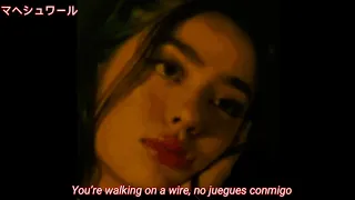 (Letra/Lyrics) Don't Go - Isabela Merced, Danna Paola (Slowed ＋ Reverb)