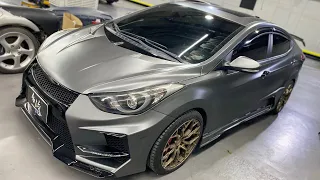 HYUNDAI ELANTRA MD 五代 台灣JGTC-X空力套件