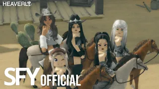 HEAVERLY (헤벌리) 'UNFORGIVEN' OFFICIAL M/V | ROBLOX KPOP | LESSERAFIM 4K