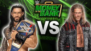 Roman Reigns VS Edge | WWE Money in the Bank 2021 Universal Championship FULL MATCH  | WWE 2k20