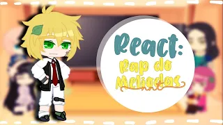 °•Cavaleiros/Paladinos + Princesa Verônica reagindo ao rap do Meliodas•°