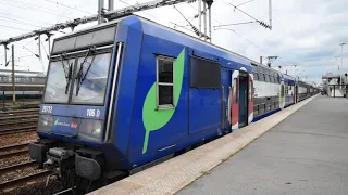 Les trains TGV Eurostar Thalys, ICE, RER, et Corail intercité à  St Denis, Vaires-Torcy