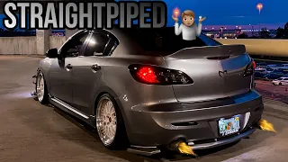 The BEST Custom Exhaust for my Mazda 3 (Straight Piped)