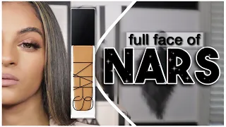 FULL FACE USING NARS COSMETICS | ONE BRAND TUTORIAL