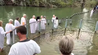 BAPTISM at Jordan River