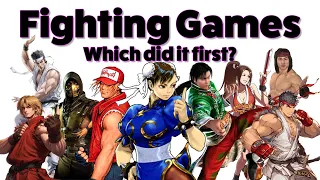 Which fighting game did it first?