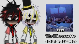 (ST) The Elites react to "Fundamental Paper Education" || Gacha art || Skibidi Toilet || ST x Gacha