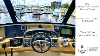 [Sold] - $159,950 - (2001) Carver 444 Cockpit Motor Yacht