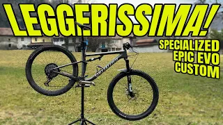 Specialized Epic Evo: leggerissima!