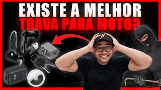 SERÁ QUE EXISTE A MELHOR MAIS SEGURA TRAVA PARA MOTO?