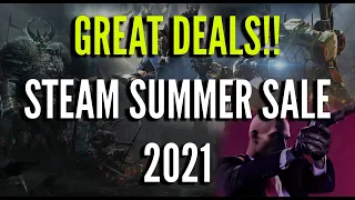 My Recommendations for the 2021 Steam Summer Sale!