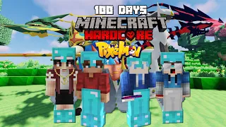 MÌNH CÙNG VỚI DƯƠNG RECORD, MONSTERR VÀ HOÀNG KAIZ SINH TỒN 100 NGÀY TRONG MINECRAFT PIXELMON !!