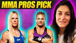 MMA Pros Pick ✅Holly Holm vs. Kayla Harrison 👊UFC 300