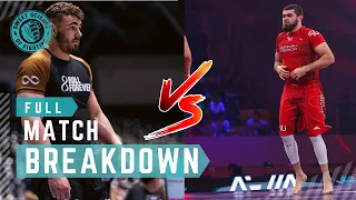 Luke Griffith vs Abdulaev Ruslan AGIA 2023 | FULL MATCH BREAKDOWN BY BJJ BLACK BELT