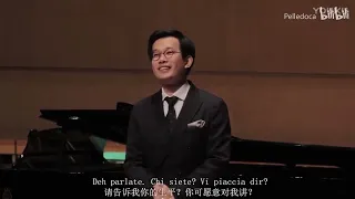 【石倚洁】《冰凉的小手》Che gelida manina（中意字幕）武汉琴台音乐厅