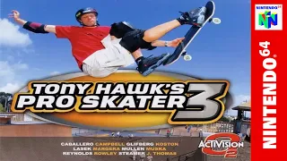 Tony Hawk's Pro Skater 3 (N64) - Full Game Walkthrough / Longplay (4K60ᶠᵖˢ UHD)