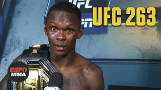 Israel Adesanya talks #UFC263 win over Marvin Vettori, why he called out Robert Whittaker | ESPN MMA
