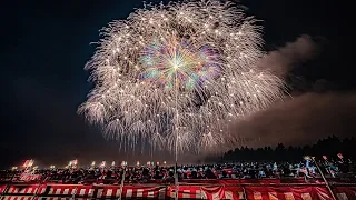 [4K] 日本一正三尺玉＋世界一正四尺玉 2019 片貝まつり花火大会  - World's largest 48" firework shell - (shot on BMPCC6K)