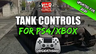 War Thunder - 2020 Custom DS4 PS4 XBOX Tank Controls with manual transmission