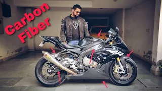 CARBON FIBER BMW S-1000 RR Only 1 in INDIA 🔥