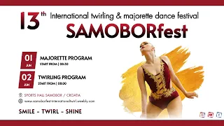 2024 SAMOBORfest: SUNDAY, June 2nd 2024 - Twirling program