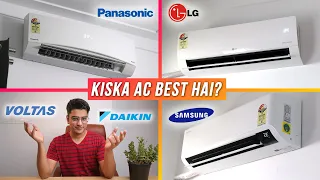 BEST 1.5 Ton 3 Star AC in India in 2024 Tested! LG, Samsung, Panasonic, Voltas, Daikin Compared!