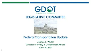 June 2021 State Transportation Board Committee Meeting