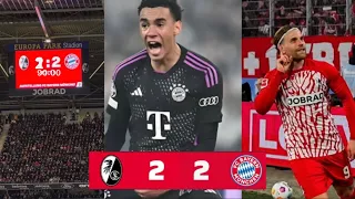 Sc Freiburg gegen Bayern München 2-2 & Highlights Tore & 01/03/2024& Jamal Musiala Goal vs Freiburg