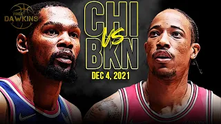 Chicago Bulls vs Brooklyn Nets Full Game Highlights | Dec 4, 2021 | FreeDawkins