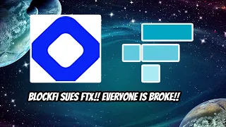 BlockFi Sues FTX!! Everyone is Broke!!