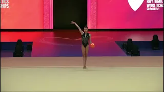 Panagiota Lytra (GRE) Ball Qualification 40th FIG Rhythmic Gymnastics World Championships 2023