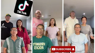 Moontellthat and dad tiktok compilation video. *Singing with the family*