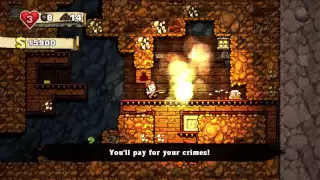 How to Kill Shopkeepers in Spelunky with Only a Whip - Practice and Execution