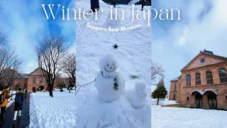 Winter in Japan 🇯🇵 Sapporo Beer Museum, Unlimited Gengkis Khan, Sapporo TV Tower