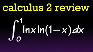 Integral of so many things! (great for calculus 2 review)