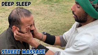 SAJJU MASTER | Amazing Technique Massage | Head & Back Massage with cracks | #massage