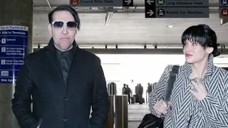 Marilyn Manson Gushes About Brandi Carlile And 'Vice' While Leaving L.A. With New Girlfriend