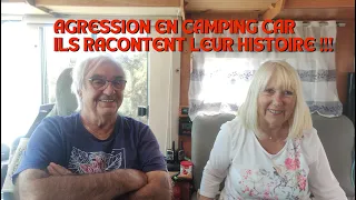 Agression en Camping car " ils racontent leur histoire " #espagne #vanlife #nomade