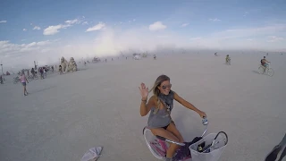 2 Way sit with Markus at Burning Man